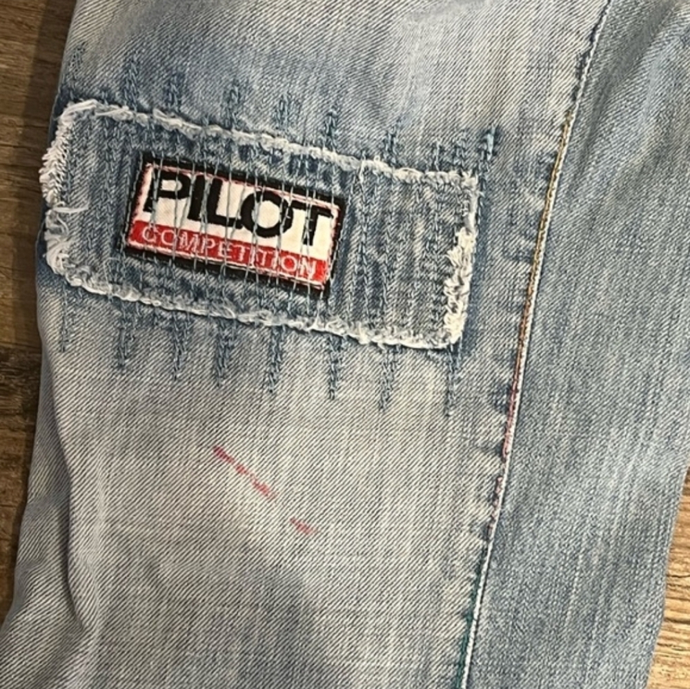 Vintage Trois Filles Un Jean, Design 3.F.I.J Denim Pants, Size 27 - Picture 5 of 6